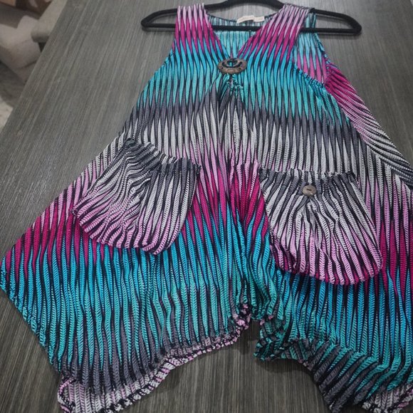 Oversized Layering Tank Top or Swimsuit Cover-Up - Picture 4 of 7